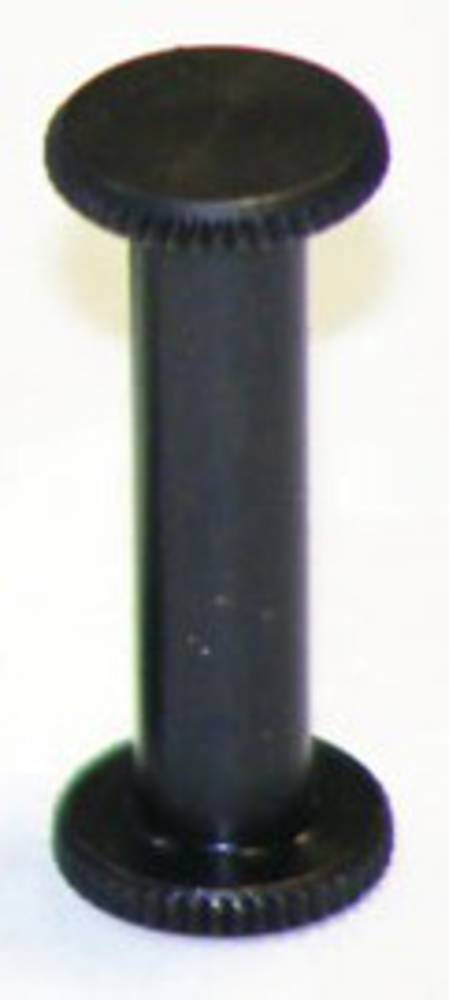 20mm long Black Knurled Interscrew